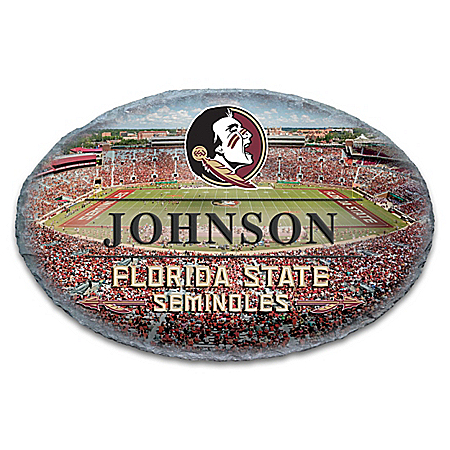 Florida State University Seminoles Personalized Outdoor Welcome Sign