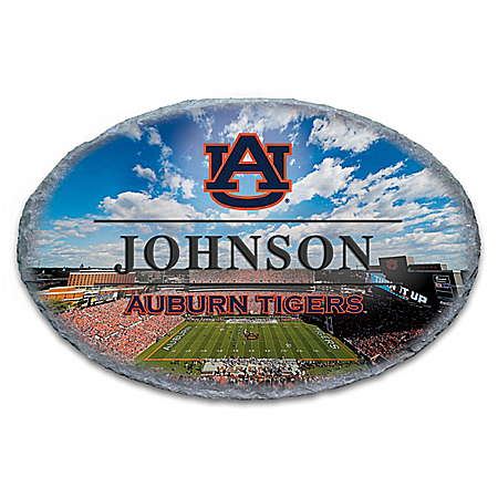 Auburn University Tigers Personalized Outdoor Welcome Sign