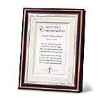 Buy First Holy Communion Personalized Pink Prayer Frame