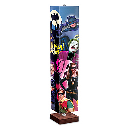 BATMAN Floor Lamp With Colorful Graphics From The TV Series