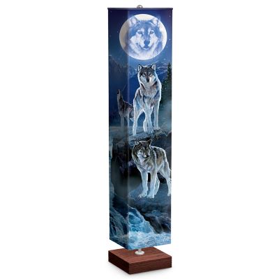Buy Al Agnew Mystic Moonlight Wolf Art Floor Lamp With Foot Pedal Switch
