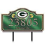 Buy Green Bay Packers Personalized NFL Outdoors Address Sign