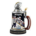 Buy New England Patriots Super Bowl LIII Champions NFL Stein