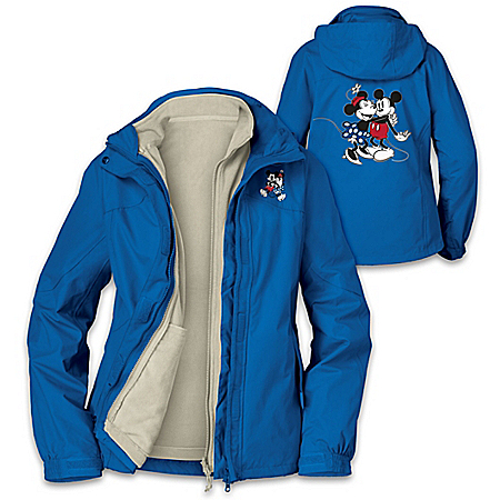 Disney Mickey Mouse & Minnie Mouse 3-In-1 Convertible Jacket