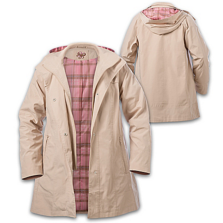 Hope And Heart Breast Cancer Awareness Anorak Jacket