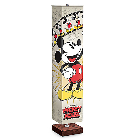 Mickey Mouse Through The Years Artistic Floor Lamp