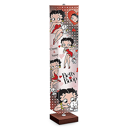 Betty Boop Fun & Flashy Floor Lamp With Foot Pedal Switch
