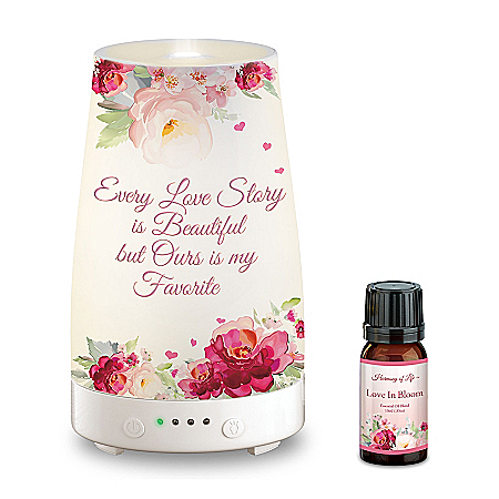 Love Is In The Air Illuminated Diffuser And Essential Oil