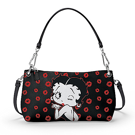 Betty Boop A Wink And A Kiss Handbag: Wear It 3 Ways