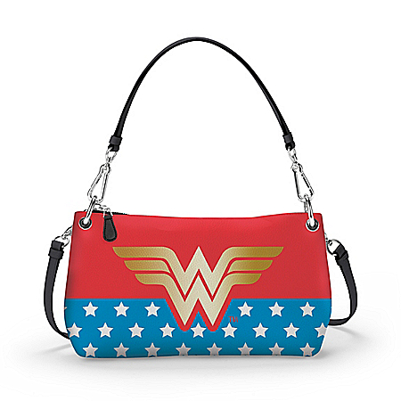 DC Comics Wonder Woman Convertible Handbag: Wear It 3 Ways