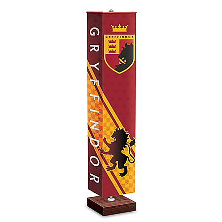 HOGWARTS GRYFFINDOR House Floor Lamp With Art On All 4 Sides