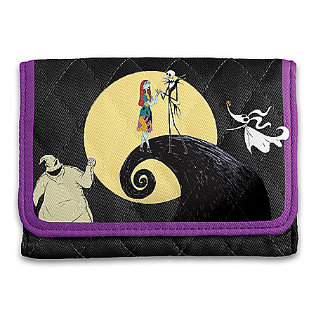 The Nightmare Before Christmas RFID Blocking Tri-Fold Wallet