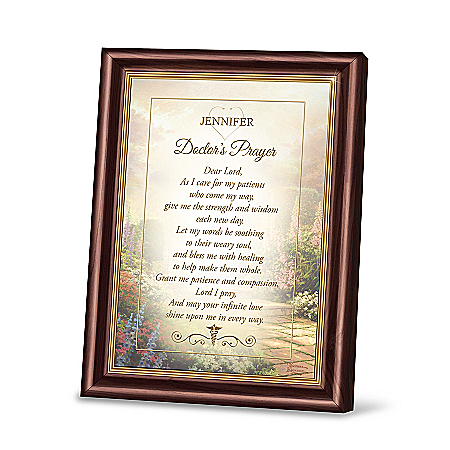 Personalized Framed Prayer For A Health Care Professional