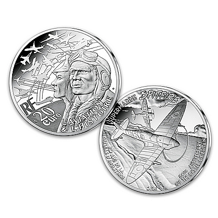 Battle Of Britain 80th Anniversary Fine Silver Piedfort Coin