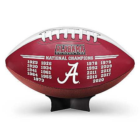 Alabama Crimson Tide Commemorative Football