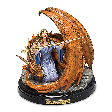 Anne Stokes The Truth Sculpture With Removable Sword