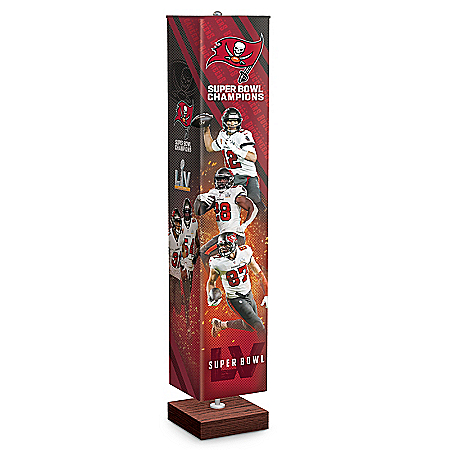 Tampa Bay Buccaneers Super Bowl LV Four-Sided Floor Lamp