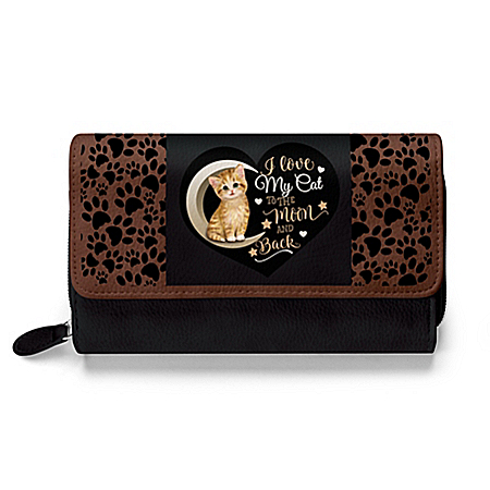 I Love My Cat To The Moon & Back Wallet: Choose A Cat