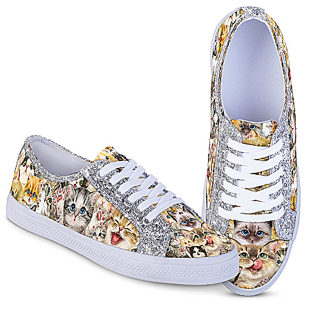 Kayomi Harai Cats With Purr-sonality Ever-Sparkle Shoes