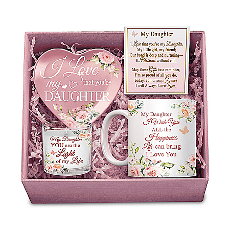 Daughter, I Love You 4-In-1 Gift Box Set