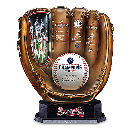 2021 World Series Champions Braves Sculpted Glove