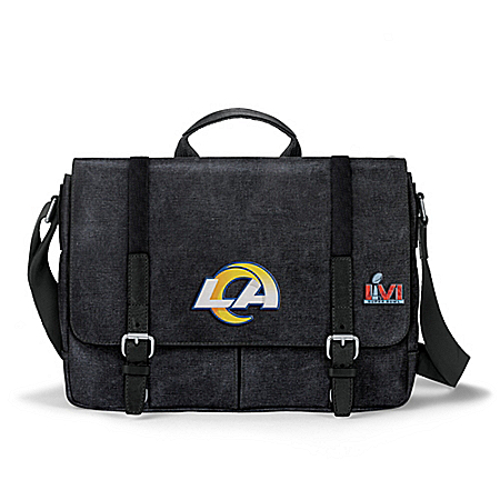 Los Angeles Rams Super Bowl LVI Men’s Messenger Bag