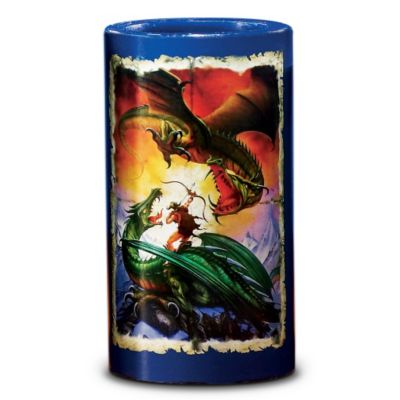 Buy Collectible Dragon Chronicles Tea Light Candleholder: The Duel