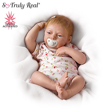Maggie Collectible Lifelike Baby Girl Doll So Truly Real by Ashton