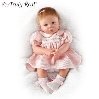 Little Rose Petal Collectible Vinyl Baby Doll