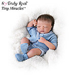 Tiny Miracles Little Charlie Miniature Realistic Baby Boy Doll