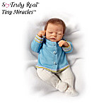 Linda Webb Tiny Miracle Michael Lifelike Baby Doll