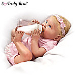 Tippy Toes Collectible Lifelike Baby Girl Doll: So Truly Real