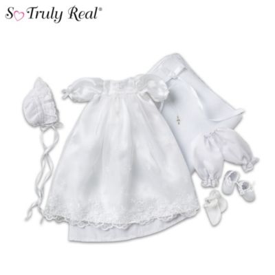 So Truly Real Baby Doll Clothing: Christening Ensemble