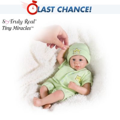 Tiny Miracles Twinkle Twinkle Musical Miniature Lifelike Baby Doll: So Truly Real