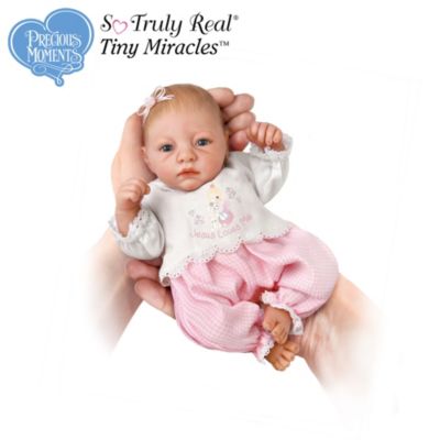 Precious Moments Tiny Miracles Jesus Loves Me Baby Doll: So Truly Real