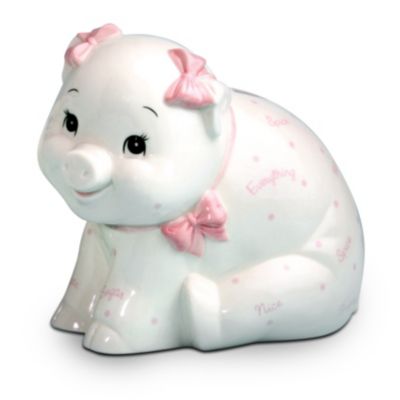 Sugar & Spice Collectible Porcelain Piggy Bank