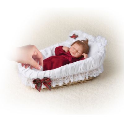 Tiny Miracles Emmys Christmas Ensemble Lifelike Christmas Baby Doll With Accessories