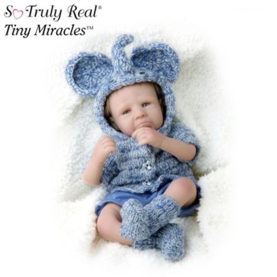 Tiny Miracles Evie's Elephant Ears Baby Girl Doll: So Truly Real