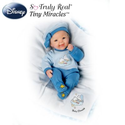 Bright Eyed Baby Donald Doll: Lifelike Baby Doll With Baby Donald Sleeper