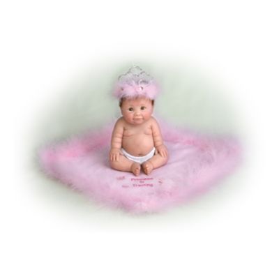 Princess In Training Resin Doll: Anatomically Correct Miniature Baby Doll