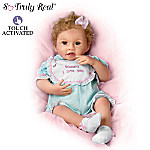 Katie Kisses Touch-Activated Interactive Baby Doll: Talks, Cries & More