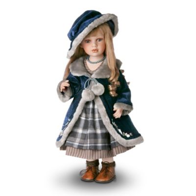 Rosalind Collectible Vintage Style Porcelain Doll 22 Doll