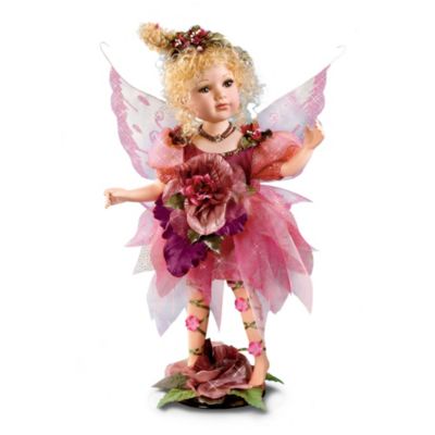 Hyacinth Porcelain Collectible Fairy Doll