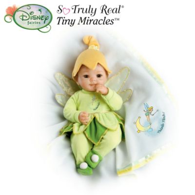 So Truly Real Baby Doll Dressed in Disney Tinker Bell Outfit: Think Tink!