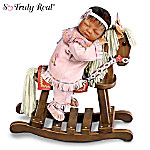 So Truly Real Doll With Wooden Rocking Horse: Great In Spirit