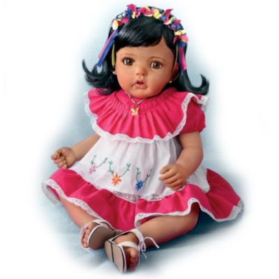 Mariana La Mariposa Hispanic Baby Doll In Authentic Dress