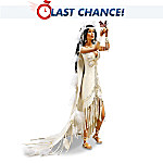 Fine Porcelain Bride Doll: Love Takes Wing