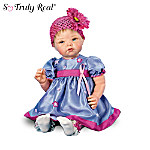 Breast Cancer Support Lifelike Baby Doll: Keep Courage For The Cause.