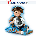 The Blue Suede Shoes Elvis Inspired Baby Doll