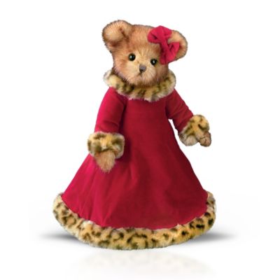 14-Inch Tall Leona Leopard Teddy Bear From Bearington Bears